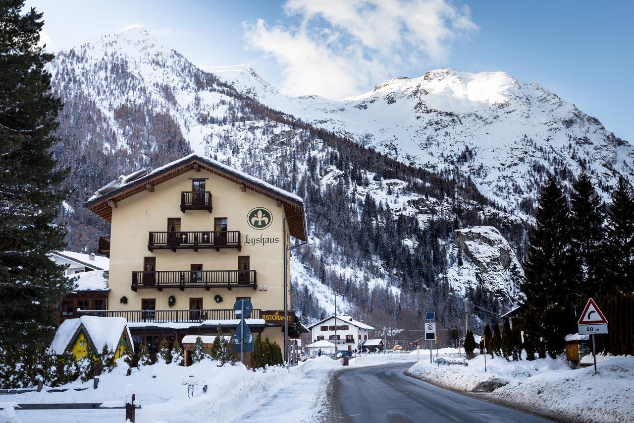 Hotel Lyshaus Gressoney-Saint-Jean Dış mekan fotoğraf